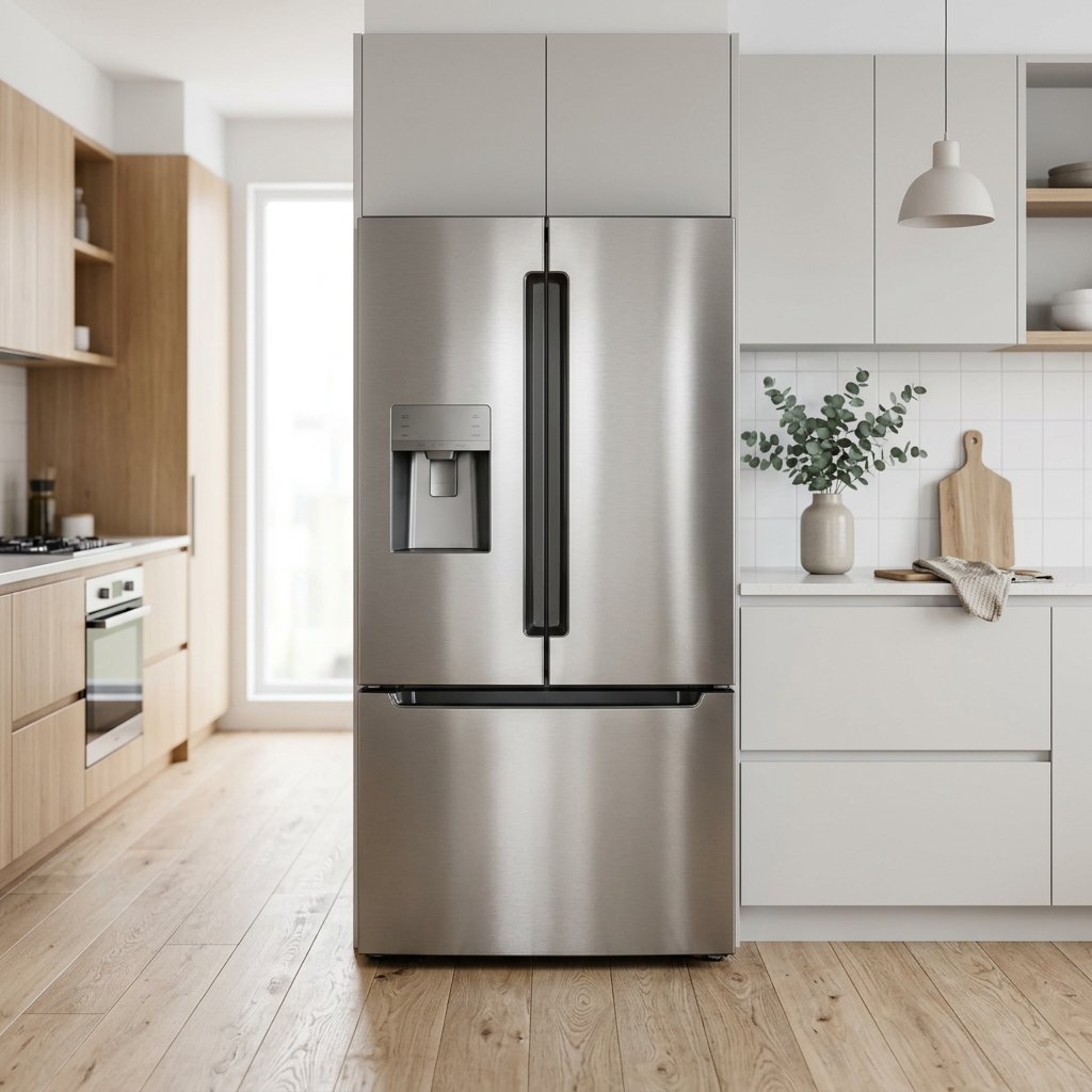 Double Door Refrigerator Row