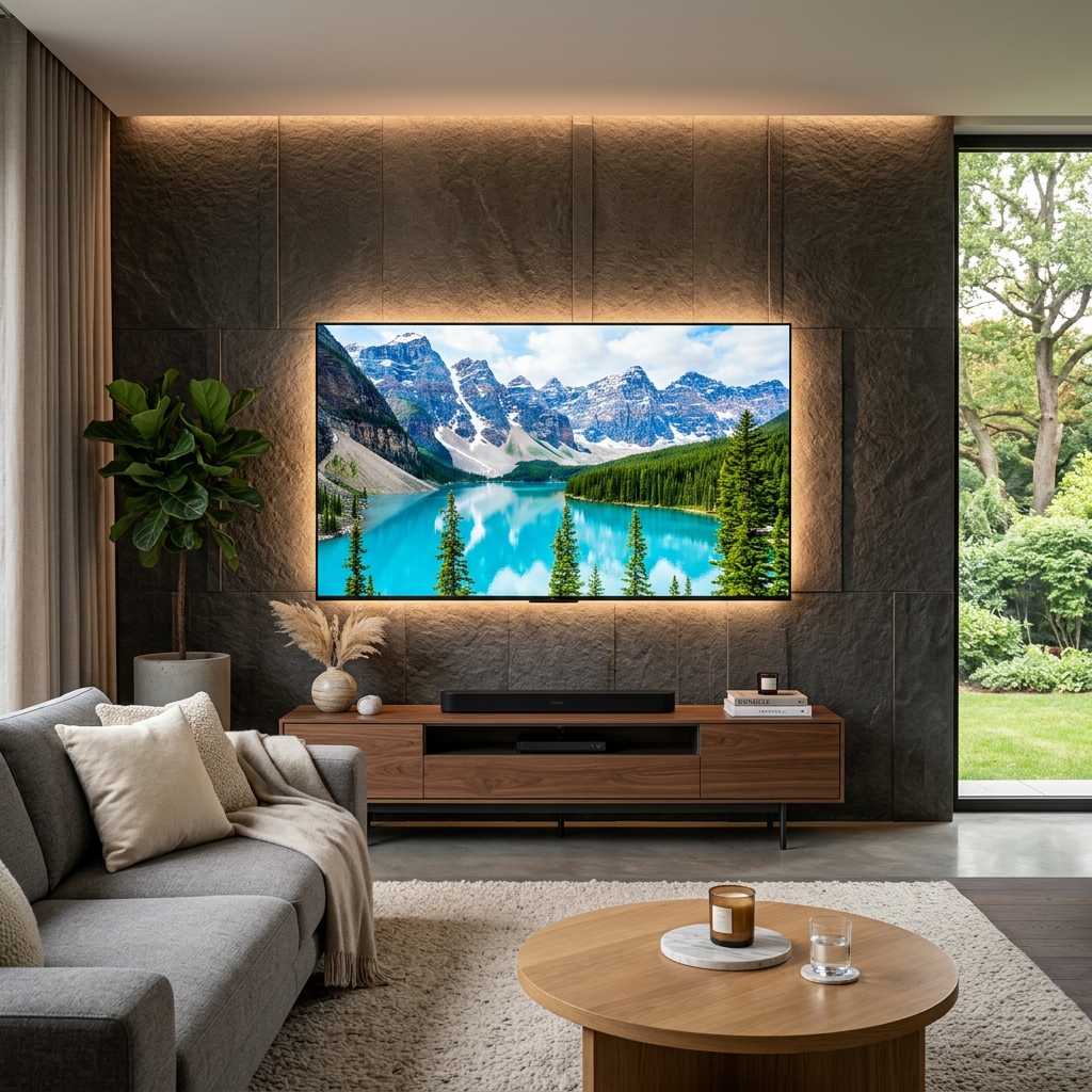 Premium 85" 4K OLED Smart TV